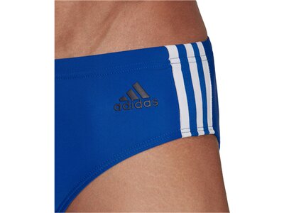 adidas Herren Fitness 3-Streifen Badehose Blau