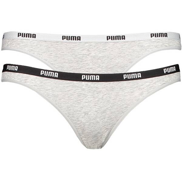PUMA Underwear - Boxershorts Iconic Bikini Slip 2er Pack Damen