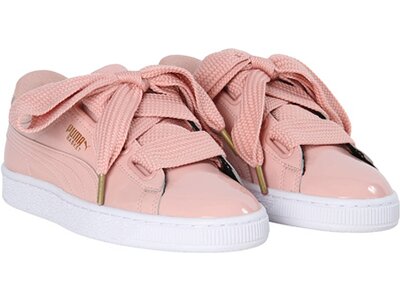 PUMA Damen Sneaker "Basket Heart Patent" Pink