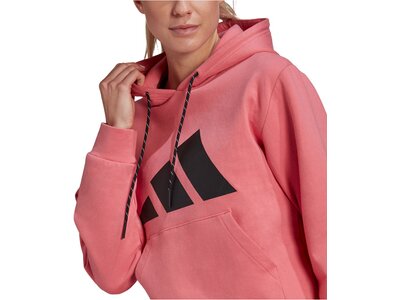 ADIDAS Damen Sweatshirt mit Kapuze Pink