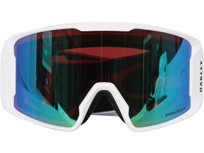 OAKLEY Skibrille / Snowboardbrille "Line Miner Prizm Iridium" Weiß