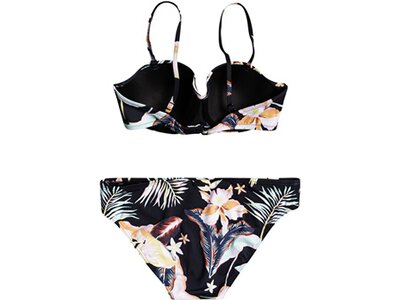 ROXY Damen Bandeau-Bikini-Set Printed Beach Classics Schwarz