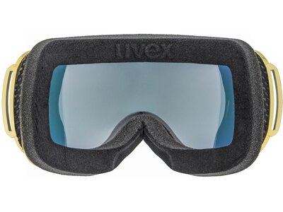 UVEX Ski- und Snowboardbrille "Downhill 2000 FM Chrome" Gelb