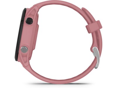 GARMIN FORERUNNER® 255S Altrosa/Schwarz mit SchnellwechselSilikon-Armband 18 mm Pink