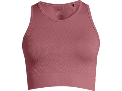 CASALL Damen Shirt Essential Block Seamless Sport Top Pink
