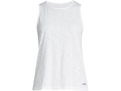 CASALL Damen Shirt Soft Texture Tank Weiß