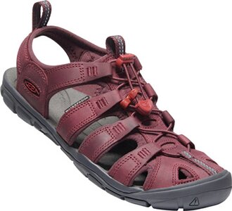 CLEARWATER CNX LEATHER W-WINE/RED DAHLIA NA 9,5