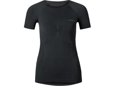 ODLO Damen Funktionsunterhemd "Evolution Warm Baselayer Shirt Short Sleeves" Kurzarm Schwarz