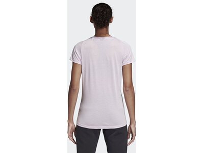 ADIDAS Damen T-Shirt Essentials 3-Streifen Weiß