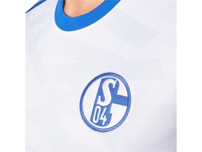 ADIDAS Herren Fußballtrikot Schalke 04 Away Jersey Saison 2017/18 Weiß